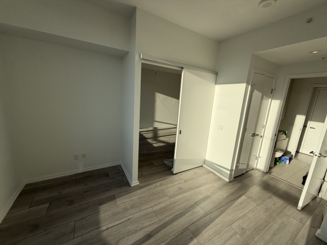 Condo bedroom before interior painting